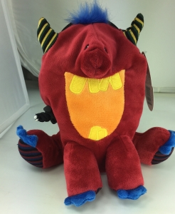 Red Monster Chalk Bag